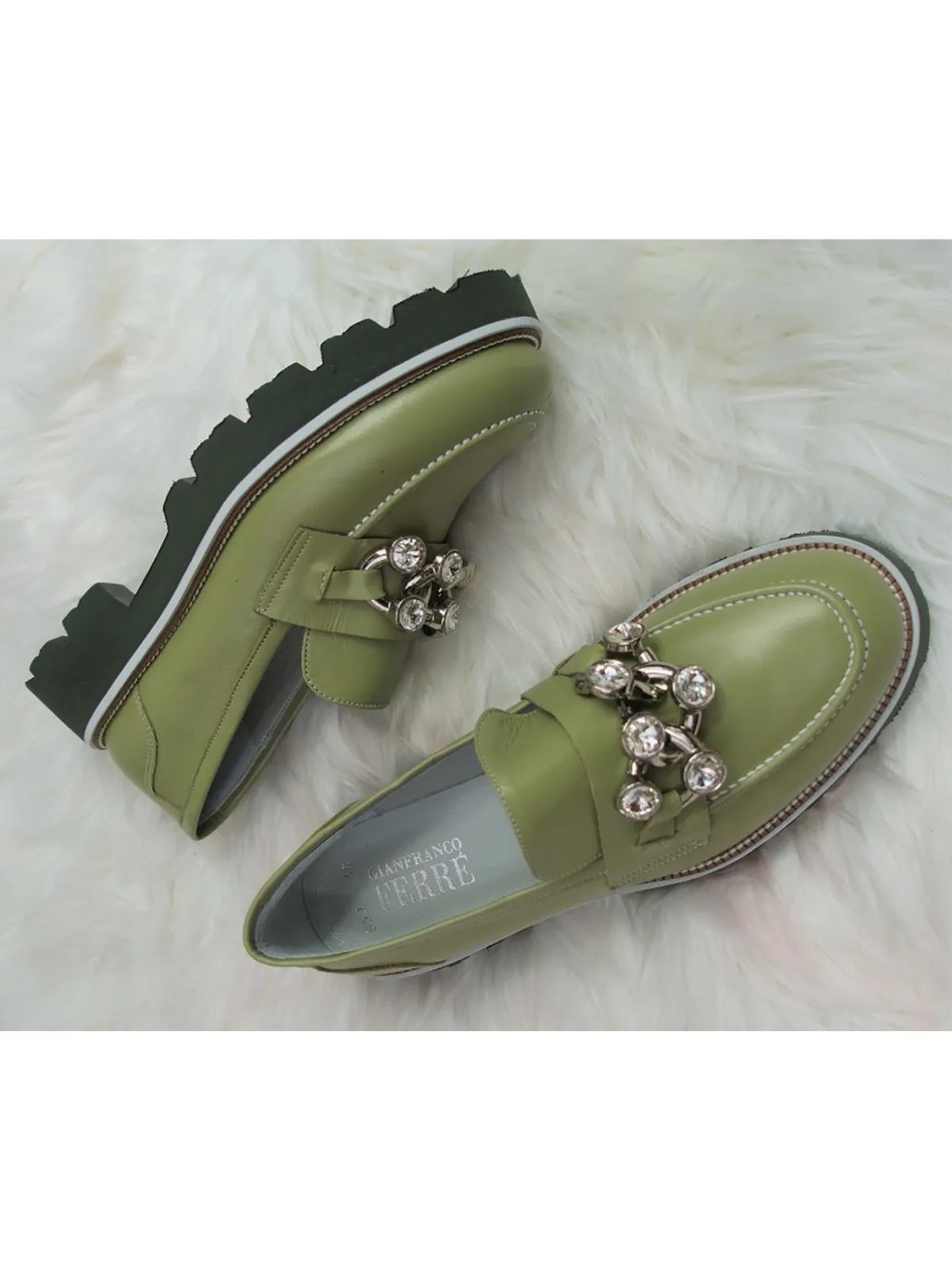 Ladies Sneaker Boots with Crystal Accessories - Image 4